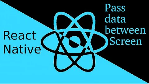 React-Native tutorial # stack navigation pass data between screen