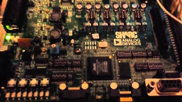 Noritake VFD + SHARC ADSP-21469