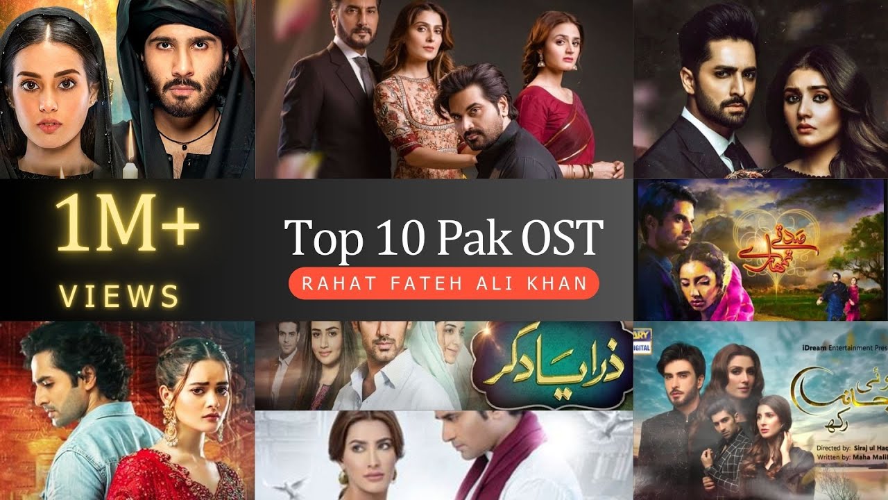 Top 10 OST 🔥 Best Of Rahat Fateh Ali Khan ‼️Audio Jukebox ‼️ Pakistani Drama Edition ❤️