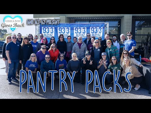 ALT AZ 's Pantry Packs Packing Party 2023