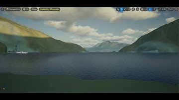 first unreal engine 5 and meshed lidar pointcloud tests - low fps videos 02