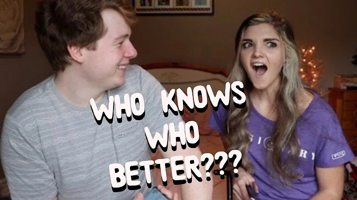 Who Knows Who Better??//Couple Challenge | Cari & ...