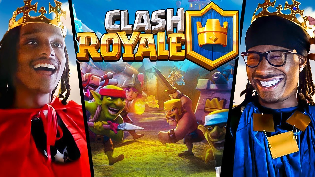 AMP ИГРАЕТ В CLASH ROYALE