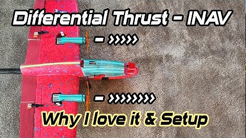 INAV differential thrust // Why I love it and how to set it up