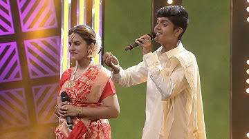 Paadam Namukku Paadam | Duet performance of  Rashmi & Aromal | Mazhavil Manorama