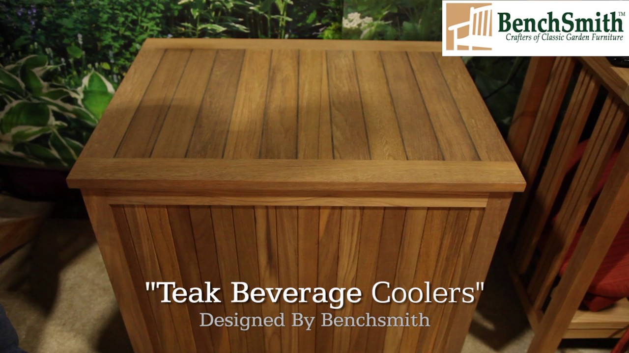 Must See Teak Beverage Cooler Winslow Nj 1 800 482 3327 Outdoor