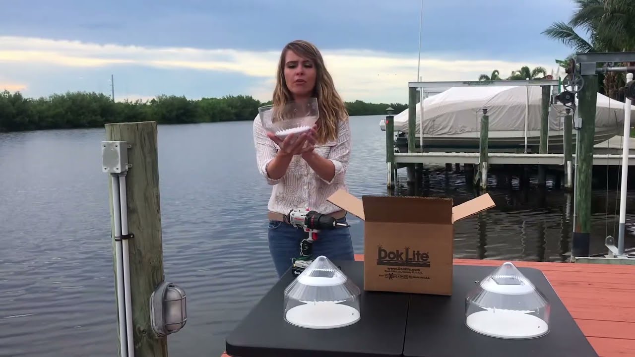 The Original Solar Piling Cap - Solar Dock Lights - Piling Caps Made in the USA