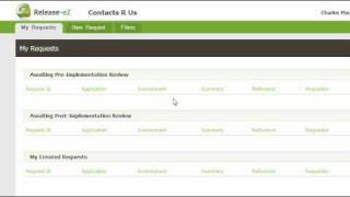 Creating a DB Change Request