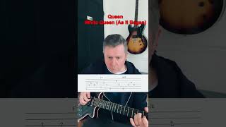 Queen White Queen (As It Began) Guitar Riff (guitar tab)