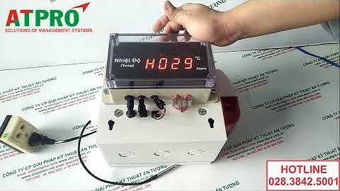 THIẾT BỊ CẢNH BÁO NHIỆT ĐỘ - TOKIN ELECTRONIC VIET NAM