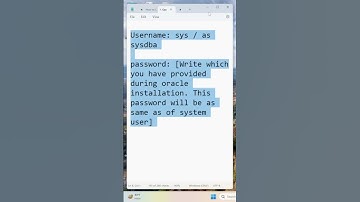 Create user & Grant User