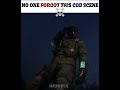 THIS SCENE STILL FEELS UNREAL #gaming #cod #shorts