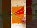 Easy Art Journaling Inspiration with Paint Sticks #dailyart #mindfulart #artshorts #artsandcrafts