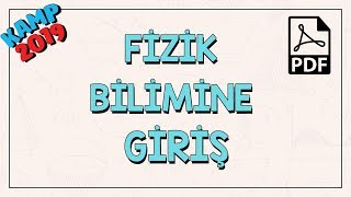 Fizik Bilimine Giriş