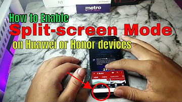 How to enable split-screen mode on any Huawei or Honor Phone| Huawei y7 2019