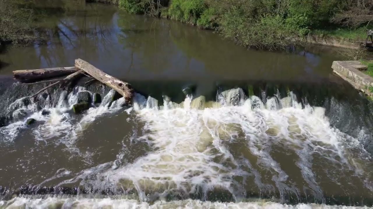 Vol en drone au dessus de paysages lorrains