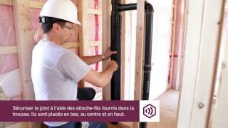 Comment insonoriser la tuyauterie de drainage?