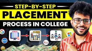 Step by Step Process of College Placement 2024 ✅ 🔥 | Job Kaise Lagti hai ?