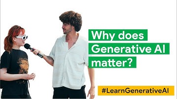 Why does generative AI matter? | #LearnGenerativeAI with Google