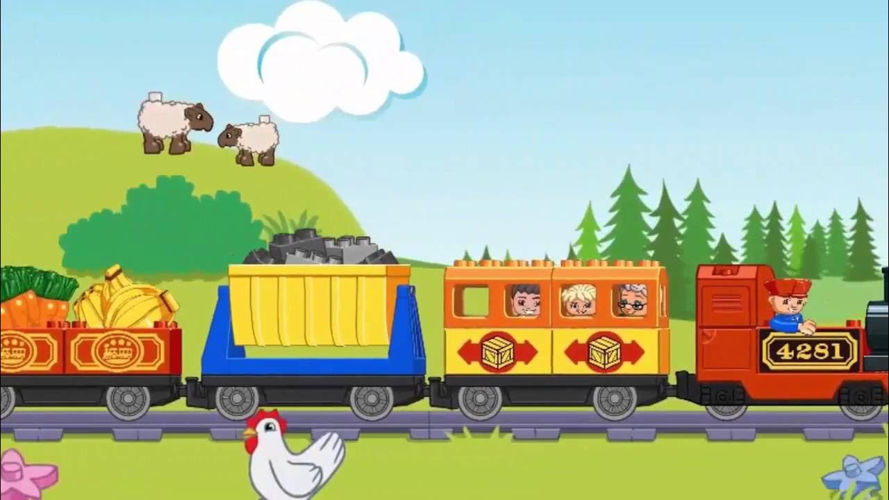 про паровозики для детей