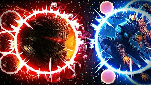 🍁NEBULOUS - BLOB.IO🍁¿THE BEST DESTRUCTION OF HISTORY? - TRICK SPLIT AND MORE | SPECIAL HALLOWEEN🎃