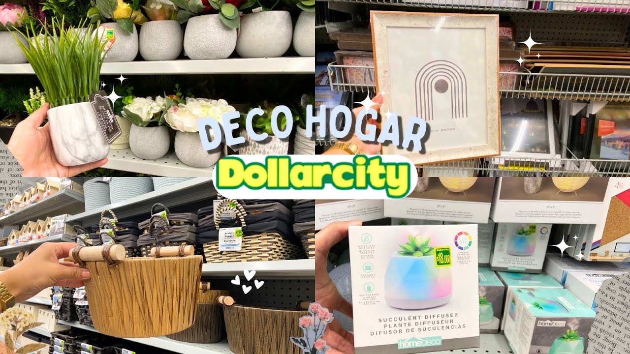 TODA LA DECORACION PARA EL HOGAR DE DOLLARCITY✨MARZO 2024😍 #dollarcity  #decohogar