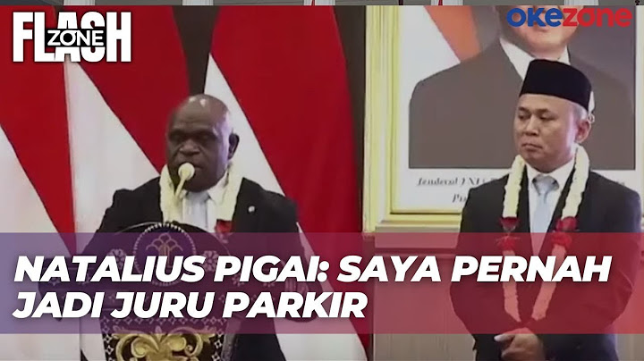 Pidato Jenaka Menteri HAM Natalius Pigai, Singgung Profesi Juru Parkir di Masa Lalu