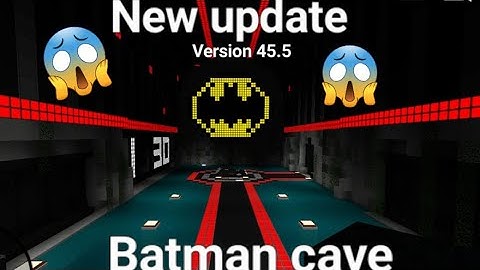 New!!! Batman cave. Mini block craft😭😭 😨😨😱😱😱😰😰😰😭😭😭