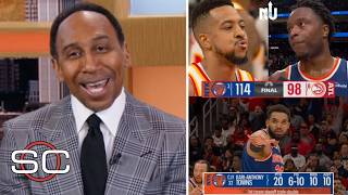 "Knicks in 6!" - ESPN on OG Anunoby drops 22 Pts, KAT add Triple-Double to crush Hawks in Game 4 screenshot 5