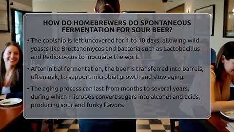 How Do Homebrewers Do Spontaneous Fermentation For Sour Beer? - The Pint Guy