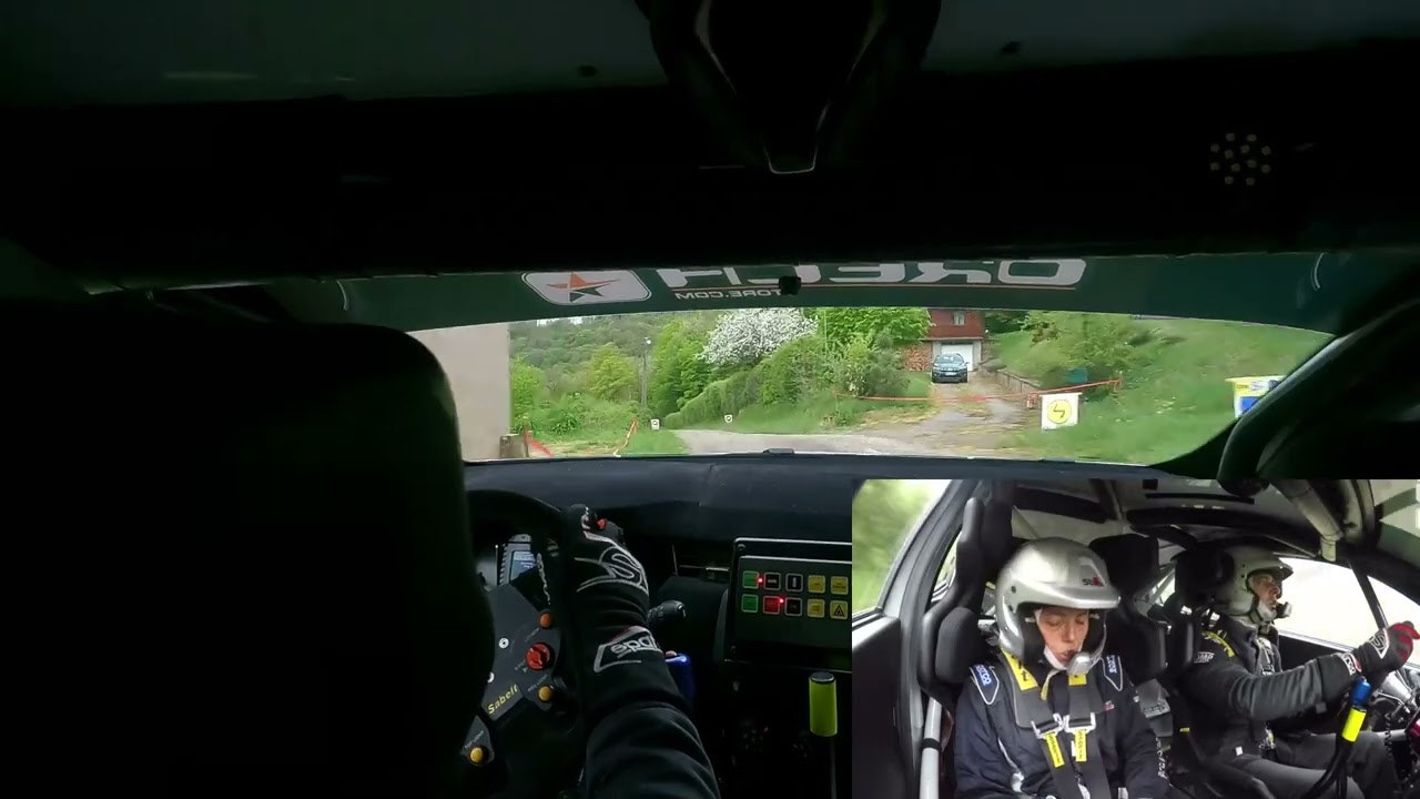 Rallye de la Luronne 2025, Fabrice Martin - Marlène Thiriot, Renault Clio Rally3