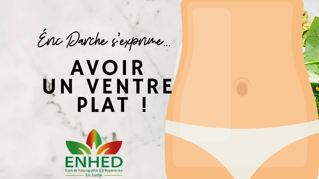 Comment obtenir et garder un ventre plat?
