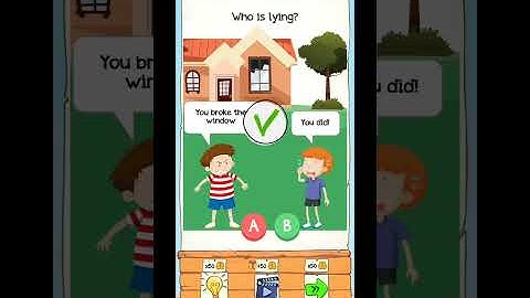 Braindom 2: Who is Lying? Fun Brain Teaser Riddles: Level 8 Solution or Walkthrough