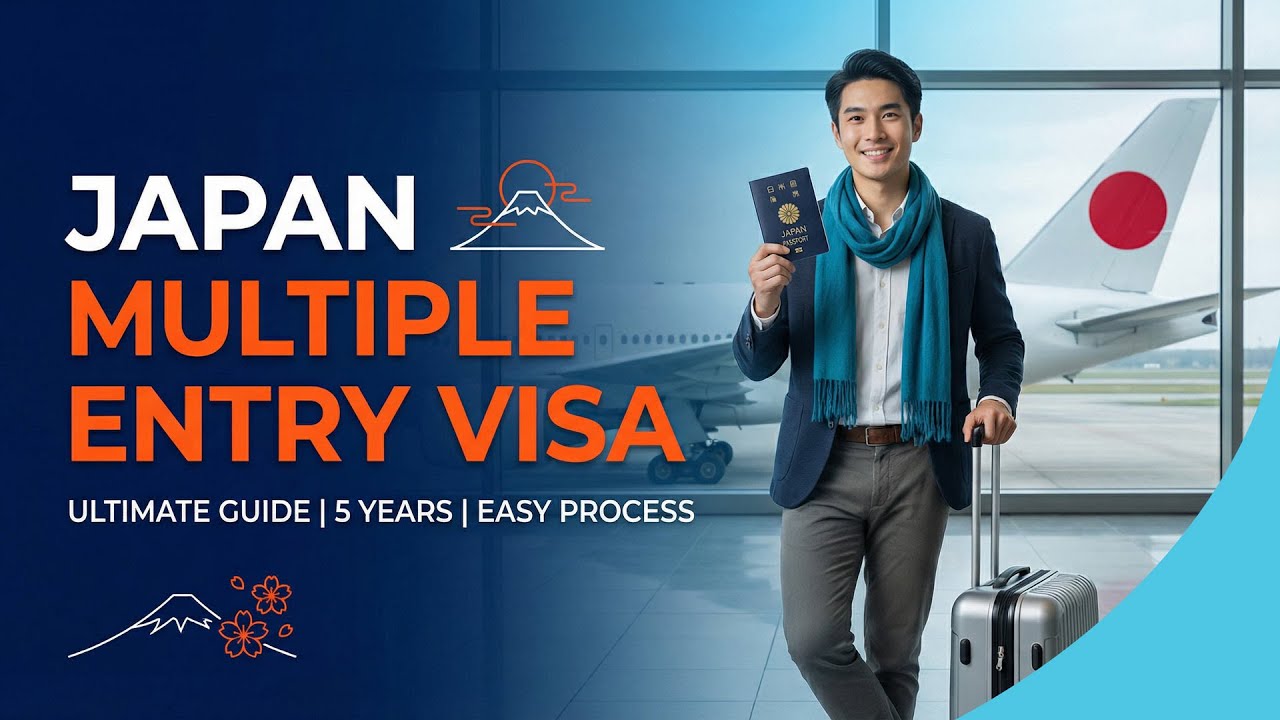 Многократная виза в Японию | Временная гостевая виза | НОВЫЙ процесс!