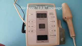 Midwest Comfort Control Syringe ERR message Repair