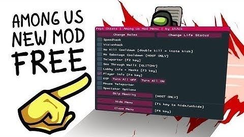 AMONG US HACK / MOD MENU [UNDETECTED] [PC] FREE DOWNLOAD