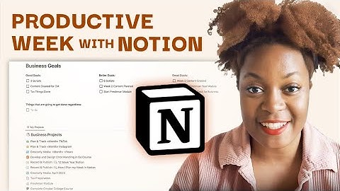 How I Plan My Week In Notion