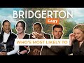 Bridgerton cast season 3 play whos most likely to  zainab jiwa