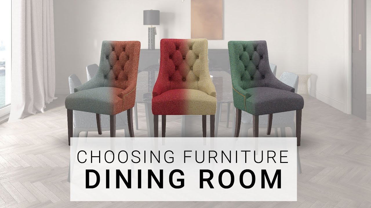 How To Choose The Best Dining Room Furniture YouTube