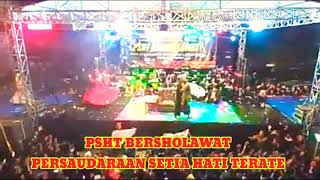 BERSHOLAWAT BERSAMA' PSHT JUGA CINTA SHOLAWAT'