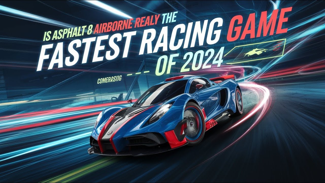 Is Asphalt 8 Airborne REALLY the Fastest Racing Game of 2024? - YouTube