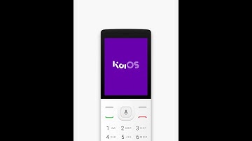 How to put KaiOS phone on vibrate, silent, or ring mode