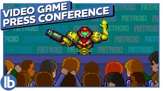 Samus' Big Secret - Video Game Press Conference