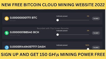 New Free Bitcoin Cloud Mining Website 2022 | Free Cloud Mining Site | Deliam Review.