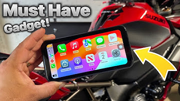 Linkifun MT21688 - Motorcycle Dashcam - CarPlay & Android Auto