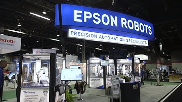 Epson Robots Featuring Synthis T-Series & Force Guide | Assembly 2018