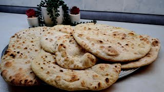 خبز تنور عراقي بدون تنور وبدون فرن ولذيذجداً(للمغتربين)-Iraqi Bread Without Tannour And Without Oven
