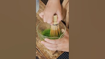 Cách pha bột trà xanh Matcha đúng