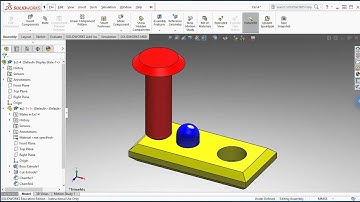 Basic 3D CAD : Exercise 2-4 [Assembly] - SolidWorks tutorials EXERCISES