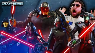 Fifth Brother + Full Inquisitors Team Gameplay Review - Are They Worth It in Galaxy of Heroes?